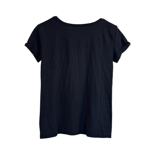 Pull&Bear Woman’s Black Vintage James Dean Graphic Tee - Picture 2 of 5